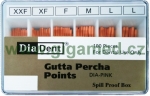 Dia-Pink Type, Special gutta percha points, 20 mm, pkg. of 100 points 