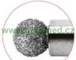 Spinal burr diamond round 3.7 mm, length 355 mm, set with 3 pieces