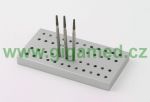 Steri bur block Type B,  for 48 RA  low speed burs, without cover, autoclavable