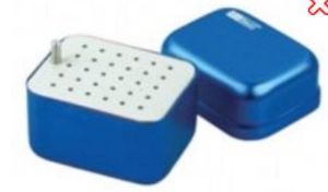 Hliníkový ukládací endobox, malý, čtvercový, typ B pro ruční nástroje
