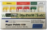 Dia-ProW Gold - Special millimeter marked paper points, pkg. of 100 points 