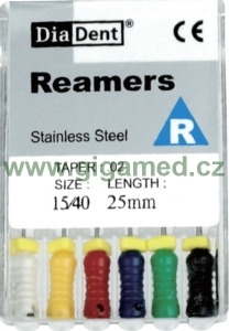 Reamers (SS) - pronikače nerez.ocel (stainless steel) - ruční sada - 21 mm