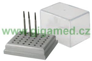 Bur block Type E - for RA 36 low speed burs, with plastic cover