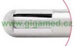 Trimmer - shaver blade 3.5 mm, concave, straight, L = 105 mm, pkg. 5 pcs 