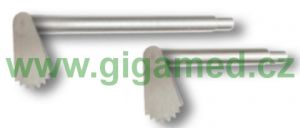 Násadec oscilační pilky OMS 5000, 3 / 6 / 0.4 mm, delší, 45 mm, Rhino 