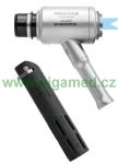 Gear unit morcellator including sealing unit, sealings and fixation-key 