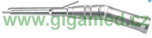 surgical handpiece angled 1:1, with quick tool clamping for shank Ø 2.35 mm, L = 95 mm, sterilizable, external cooling 